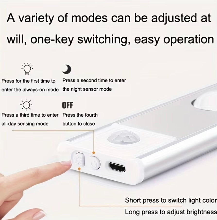 Rechargeable Motion-Sensor Lights 20CM
